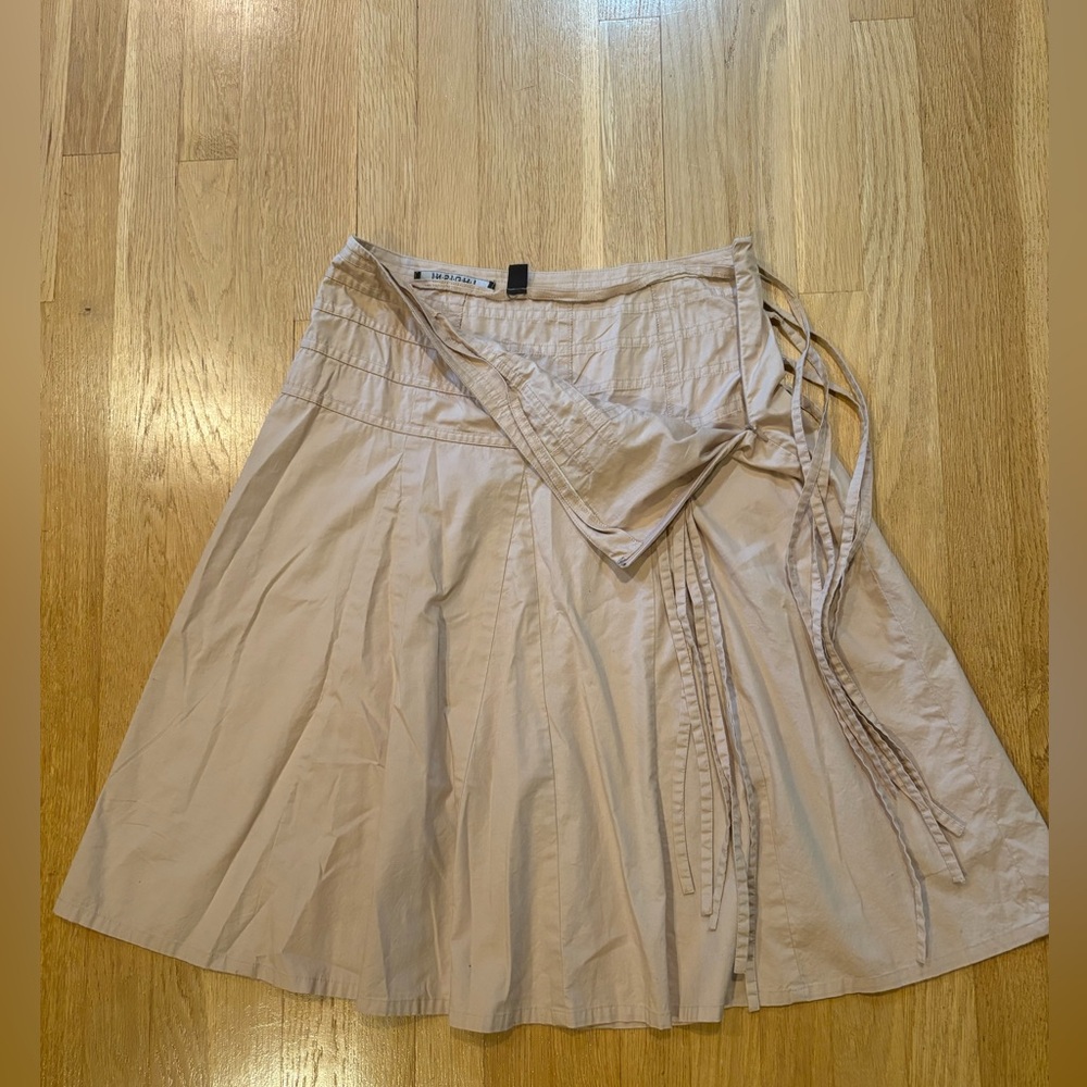 Khaki skirt / Trendy / Y2K